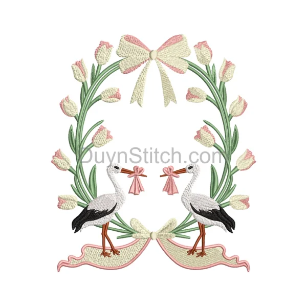 Stork & Tulip Delight