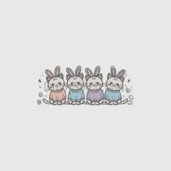 Easter Cats with Bunny Ears