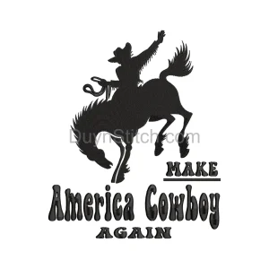 Cowboy Spirit Embroidery