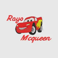 Lightning McQueen Embroidered Patch