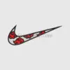Embroidered Akatsuki Nike Swoosh