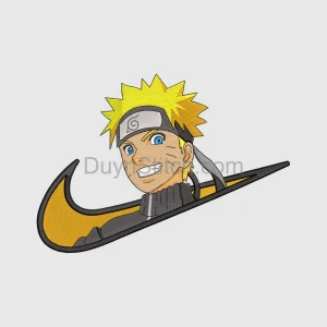 Naruto Uzumaki Embroidered Design