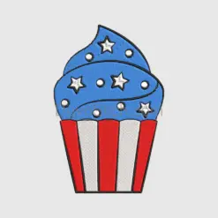 Patriotic Cupcake Design