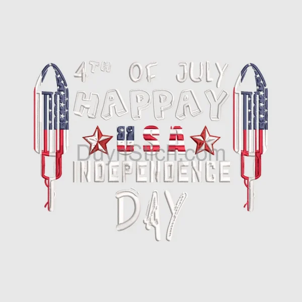 Patriotic Independence Day Design