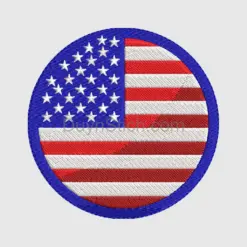 US Flag Embroidered Patch