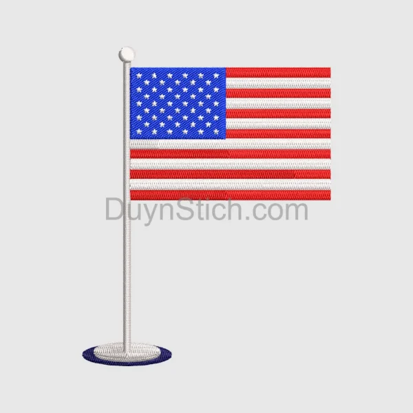 American Flag Illustration