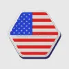 American Flag Patch Design