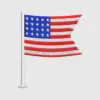 Embroidered U.S. Flag Design
