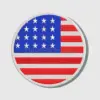 American Flag Embroidered Patch