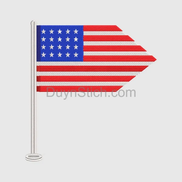 American Flag Insignia Emblem