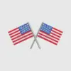 American Flag Embroidered Patches