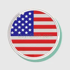 American Flag Embroidered Patch