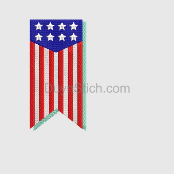 American Patriotic Banner Design
