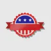 Patriotic Badge with Ribbon
