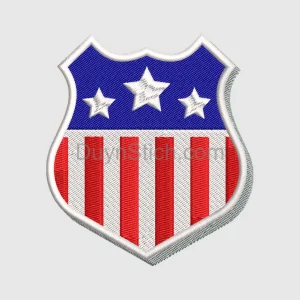 Patriotic Shield Emblem