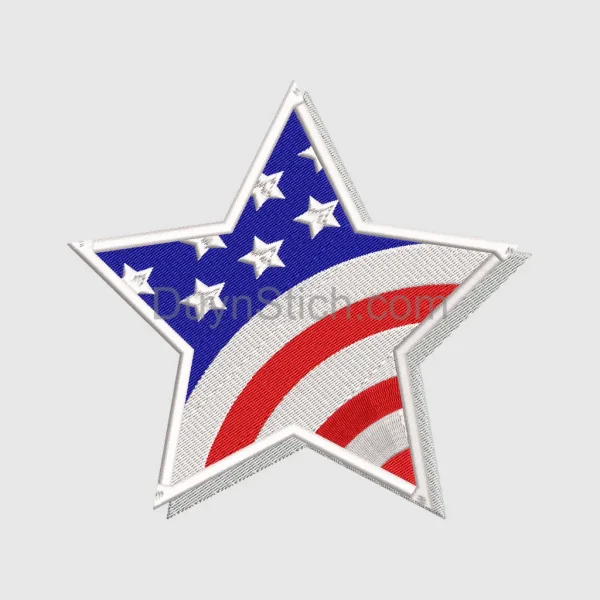Patriotic Star Design