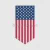 Embroidered USA Flag Patch