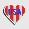 USA Heart Emblem