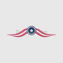 Patriotic Ribbon Emblem