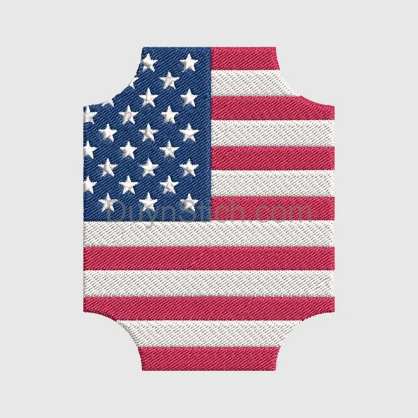 U.S. Flag Patch Design