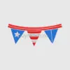Patriotic Bunting with Stars and Stripes