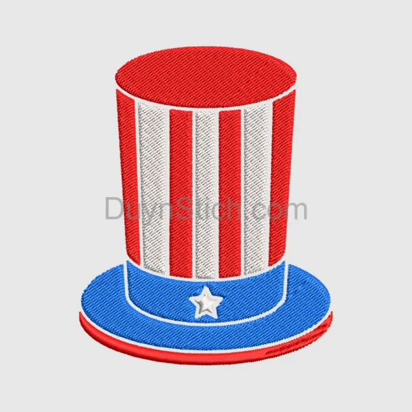 Patriotic Top Hat Design