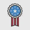 Star-Spangled Ribbon Embroidery