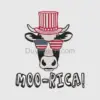 Patriotic Cow Design