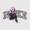 Spider-Gwen Style NIKE Embroidery