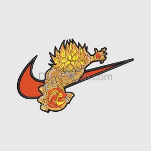 Super Saiyan Embroidered Patch