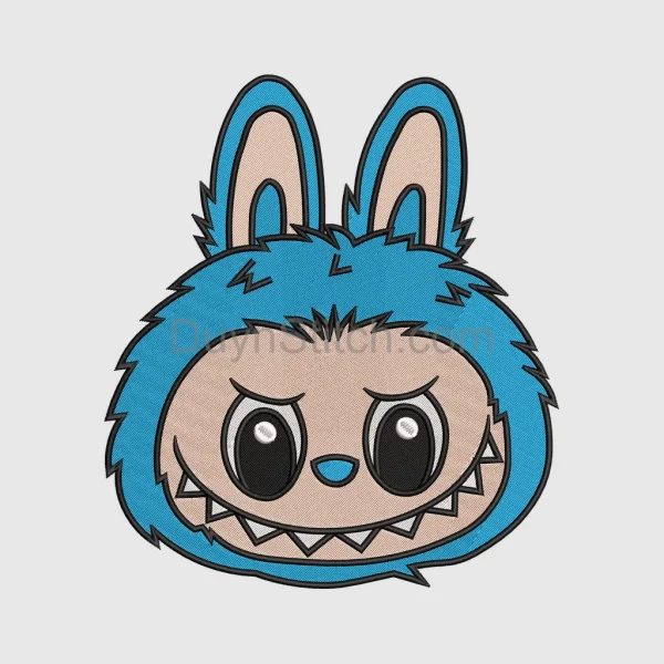 Labubu  Embroidery, cute monster  file