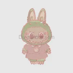 Labubu  Embroidery, cute monster  file