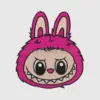Labubu  Embroidery, cute monster  file