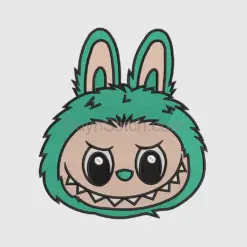 Labubu  Embroidery, cute monster  file
