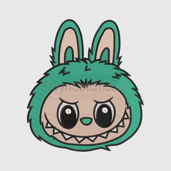 Labubu  Embroidery, cute monster  file