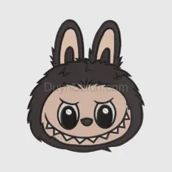 Labubu  Embroidery, cute monster  file