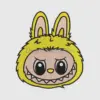 Labubu  Embroidery, cute monster  file
