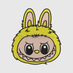 Labubu  Embroidery, cute monster  file