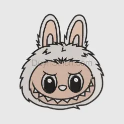Labubu  Embroidery, cute monster  file