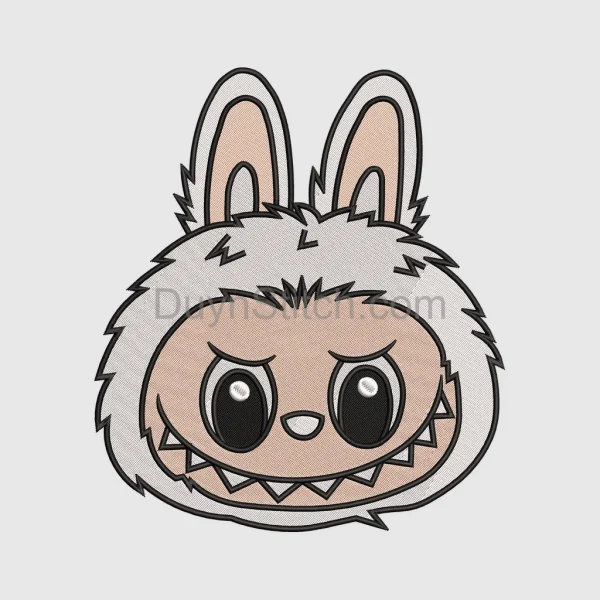 Labubu  Embroidery, cute monster  file