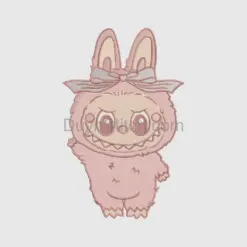 Labubu  Embroidery, cute monster  file