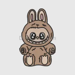 Labubu  Embroidery, cute monster  file