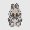 Labubu  Embroidery, cute monster  file