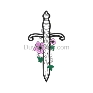 Sword & Floral Elegance