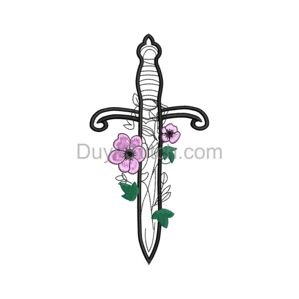 Sword & Floral Elegance