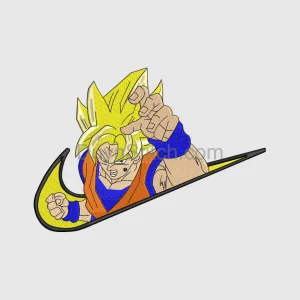 Super Saiyan Goku Embroidered Patch