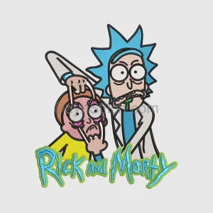 Rick and Morty Embroidered Patch