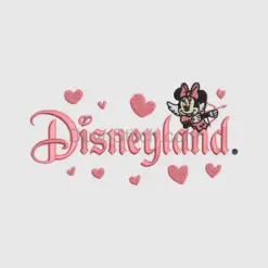 Minnie Mouse as Cupid Disneyland Embroidery