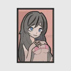 Chibi Anime Character Embroidery