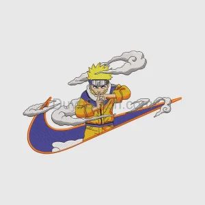 Naruto Uzumaki Embroidery Design